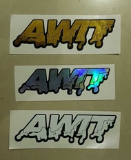 S RETIRED Babaero, Awit, BYAHERO HINDI BABAERO STIER DECALS WATERPROOF