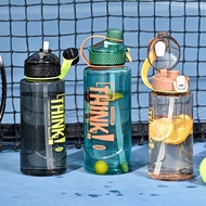 2000ML THINKS - Water Bottle Drinking Botol Air Besar Bekas Air Minuman Plastic Transparent Sport Bo