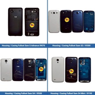 Housing - Fullset Casing Samsung S Advance I9070 - S3 I9300 - S4 I9500 - S4 Mini I9190