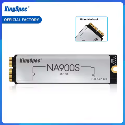 KingSpec M.2 PCIe3.0 SSD 256GB 512GB 1TB 2TB M2 PCIe NVME Hard Disk Drive For Macbook Pro Air