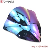 sale！！！iruidium Motorcycle Windshield WindScreen For BAJAJ Pulsar RS200 RS 200 Screen Deflectors Pro