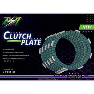 ESR MOTOR CLUCTH PLATE DAN IRON PLATE  FOR YAMAHA Y15ZR LC135 125Z RXZ SRL 115 DAN HONDA RS150 RSX E