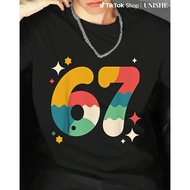 Casual Vintage 67 Printed Tee – Unisex Retro 60s/70s Style T-Shirt