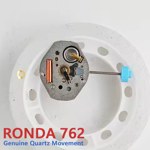 Original Ronda 762 Quartz Movement Standard TINY 2 Hands Mechanism 762 Movement Brand New Battery-po