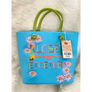 Kloset Etcetera Handbag With Embroidery