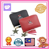 SYAF.STYLISHCO💜Dompet Zip Mini Dompet Syiling Korean Ladies Small Coin Zipper Short Wallet Mini Wall