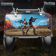 [Ready Stock]W10 Pubg Mobile Phone Game Controller L1R1 Mobile Game Trigger Joystick Gamepad for 4-6.5" iOS &amp; Android