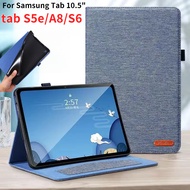Flip Case for Samsung Galaxy Tab S5e 10.5" SM-T720 T725 Tab S6 A8 SM-T860/T865 X200/X205C Fashion je