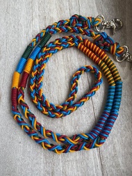 綠紅藍黃 繽紛 編織 手機/證件套/包包/ 掛繩 背帶 側背帶 斜背帶