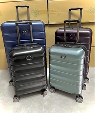 20”/24”/28” Delsey (air armour) expended 可擴充 Tsa 鎖 雙排靜音輪  特價 🔍清倉 clearance sale ⚠️🆘 全新 new 8  wheels