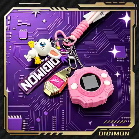 Digimon Car Charm / Hanging Ornament – Digivice (Holy Plan) & Crest Of Evolution 4-Piece Set
