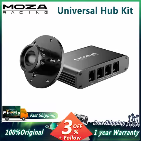 MOZA Racing Universal Hub Kit Include Adapter Connect the KS Steering Wheel, FSR Formula Wheel, SR-P