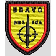 BRAVO BN5 PGA embroidered patch