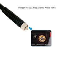 Telescopic Antenna NA-777S SMA Male VHF 136-174MHz for UV-9R plus UV9R plus UV-5R Two Way Radio Walk
