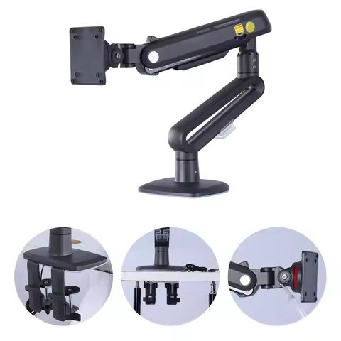 Gaming Monitor Mechanical Arm Load Up To 20 KG Long Arm Extension Rod RGB Ultrawide Screen Desk Moun