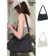 Korean Niche fennec Bag Female Leopard Print Portable One-Shoulder Underarm Cross-Body Tote Bag Comm
