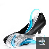 FQusefulTools Men Women Soft Silicone Gel Shoes Cushion Foot Care Shoes Insert Pad Sole Insole