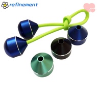 REFINEMENT Finger Sensory Toy, Worry Beads Begleri Fidget Toy,  Finger Skill Paracord Aluminum Alloy