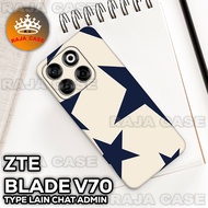 HP [Rc8] Softase ZTE BLADE V70 - Motif [STAR] - Case ZTE BLADE V70hp - SILICON - SILICON
