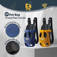 EZPET🐱【EZ Leg-Out Pet Carrier Bag】Cat Bag Small Dog Backpack Shoulder Outdoor Travel Pet Bag Beg Gal