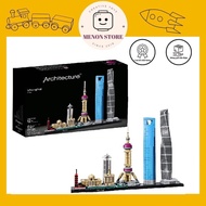 Assembled toy 20018 19007 21039 Shanghai City Model - Smart puzzle