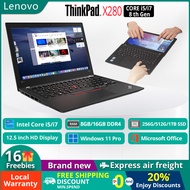 Lenovo ThinkPad X280 Laptop - Ultra-thin 12.5" / Intel i5 i7 8th gen / 8G 16G RAM / 512GB 1TB SSD /BrandNew Original Laptop / Windows11Pro&amp;office / HDCamera WiFi Bluetooth