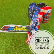 MUDGUARD + COVER FORK AIRBRUSH CAPTAIN AMERICAN 🇺🇸 PNP EX5 DREAM 🇹🇭🇹🇭