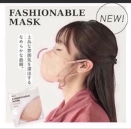 日本Iris Healthcare口罩Fashionable Mask 新款粉紅色米色立體20枚