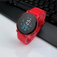Jam Tangan Wanita LED Terbaru Display Digital Strap Rubber