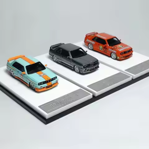 Sm Scalemini Limited Edition 1:64 Bmw M3 E30 Collectible Ornament Resin Car Model