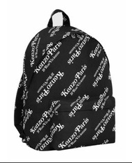 Kenzo Paris 黑色印花背包