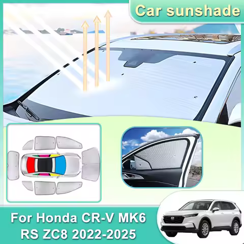 For Honda CR-V MK6 RS ZC8 e:PHEV e:FCEV 2022-2025 Honda Breeze Car Visor Window Curtain Shade Sunscr