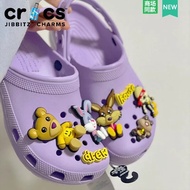 Drew House Crocs-Style Floral Buckle Shoes