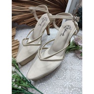 Felina gold 9cm pointed shoes