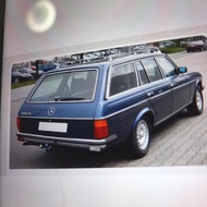 bemper bumper belakang Mercy mercedes tiger w123 touring station wagon