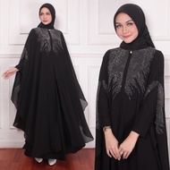 Laris Rina Busana - Abaya Kaftan Mewah Dan Elegan Payet - Abaya Kaftan