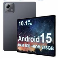 Android 15 แท็บเล็ต, 2026 รุ่นใหม่ 10.1 นิ้ว A29 แท็บเล็ต, T310 8-Core 2.0 GHz โปรเซสเซอร์, 8GB RAM 