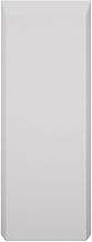 2 1/2"W x 6 1/2"H x 1 1/8"P Americraft Solid Paint Grade Wood Smooth Plinth Block with Beveled Edge,