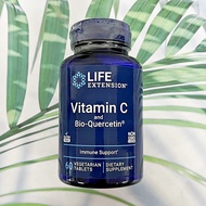 วิตามินซี และ ไบโอ-เควอซิติน Vitamin C and Bio-Quercetin Phytosome 60 or 250 Veg Tablets (Life Exten