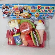 Indonesian Culinary Burger Children's Toy Ks67 | Cooking toys