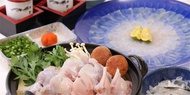 Tokyo Trafugutei Restaurant Fresh Tiger Blowfish Set Menu | Japan