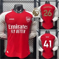 Player Version 2026 2027 Arsenal Long Sleeve Men's Football Jersey
