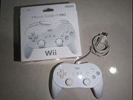 二手 日本任天堂 wii 原廠專用經典牛角手把PRO 搖桿