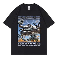 2025 NEW Women's Men T Shirt Bombardiro Crocodilo Plane Bomber Funny DV9D