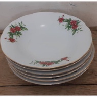 Sango 7 inch Wild Rose Cake Plate