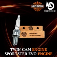 หัวเทียน (Spark Plug) 6R12 ฮาเลย์ เดวิดสัน (Harley Davidson) สำหรับเครื่องทวินแคม (Twin Cam Engine)