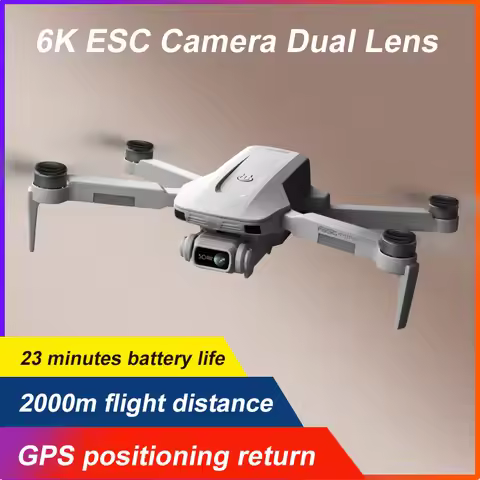 4DRC F8 6K GPS Drone 5G HD 4K Camera Professional WIFI FPV Drones Brushless Motor Foldable RC Quadco