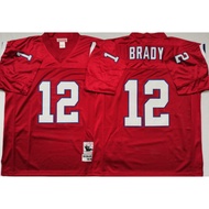 ⛹ American Football Uniform New England Patriots Patriots 12#56# Retro Jersey