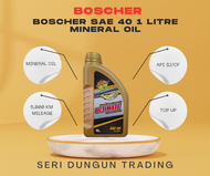 [BOSCHER] ENGINE OIL15W40/10W30/SAE40 1 LITER TOP UP