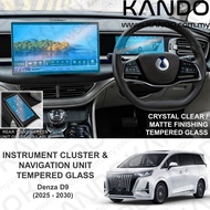 Denza D9 Tempered Glass Protector Denza D9 Screen Protector D9 Head Unit Screen Protector D9 Glass